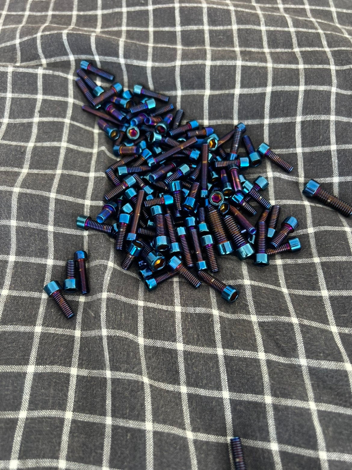 10 pack titanium bolts